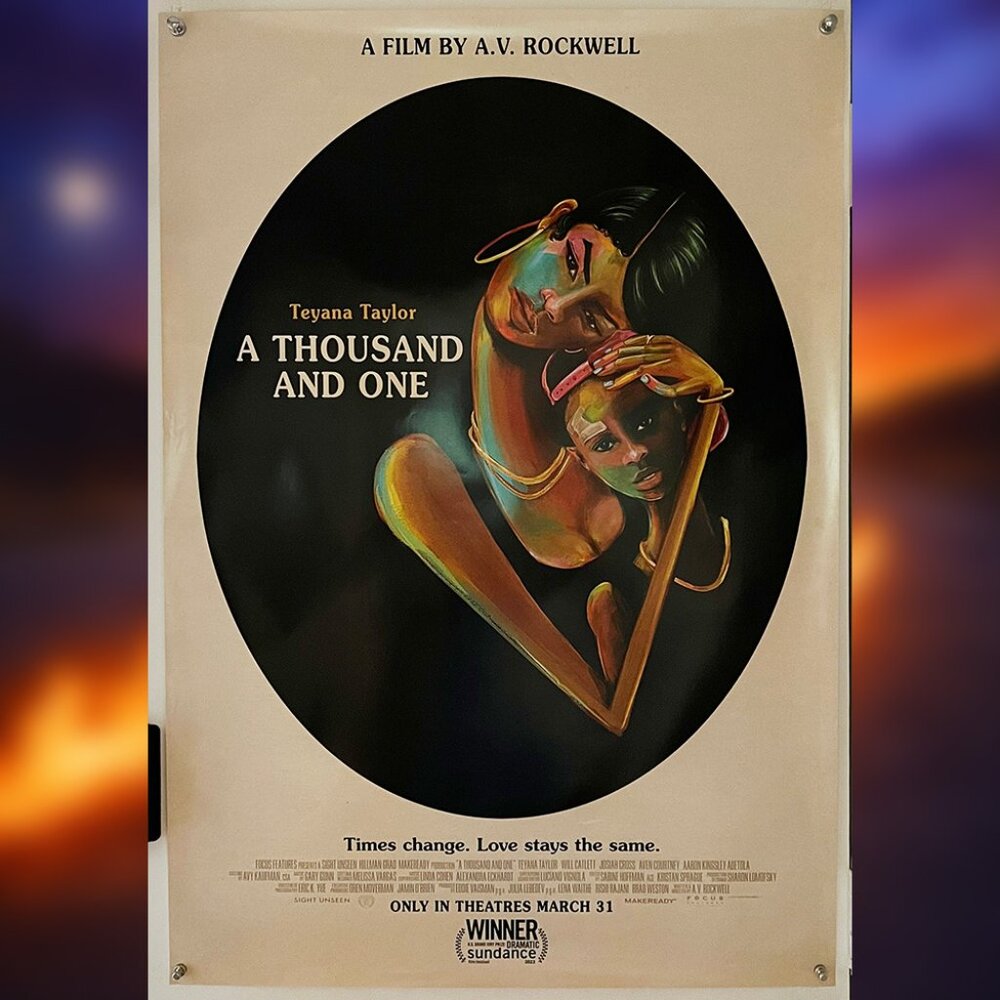 A THOUSAND AND ONE (2023) - ORIGINAL DOUBLE SIDED MOVIE POSTER